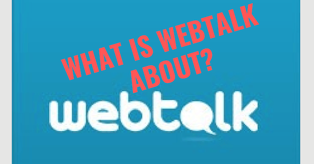 What is Webtalk About?