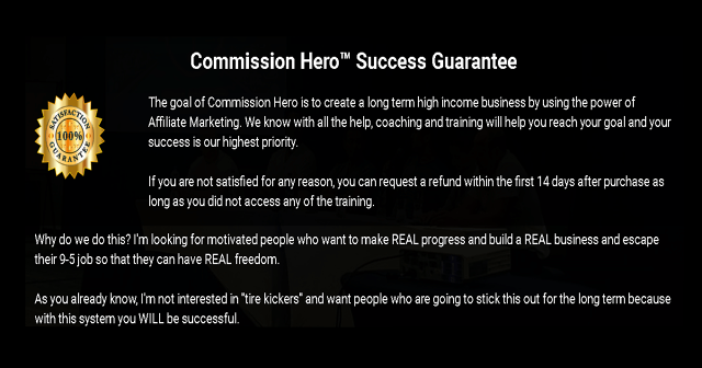 What Is Commission Hero?
Is Commission Hero A Scam?