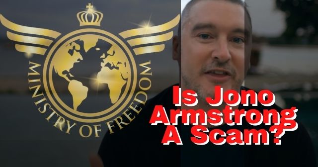 Is Jono Armstrong A Scam Ministry Of Freedom Review Is Jono Armstrong A Scam image header