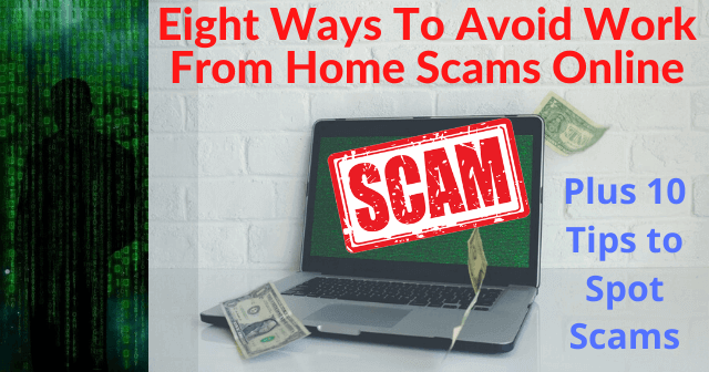 Ways To Avoid Work From Home Scams Online