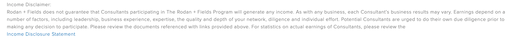 is rodan + Fields a scam rodan + fields review income disclaimer