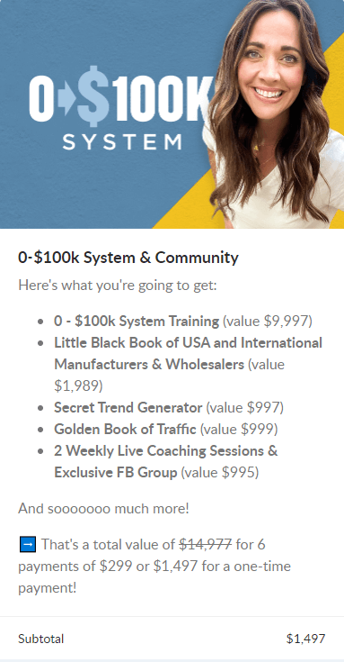 Is the 0-100K system a scam 0 100K System course cost from webinar