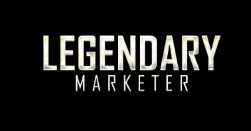 The Legendary Marketer Scam logo